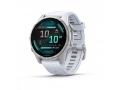 Часы Garmin FENIX 8 43mm Amoled Silver with Whitestone Silicone Band слайд 1
