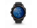 Часы Garmin FENIX 8 43mm Amoled Sapphire Carbon Gray DLC Titanium with Black/Pebble Gray Silicone слайд 6