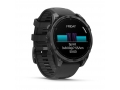 Часы Garmin FENIX 8 47mm Amoled Sapphire Titanium Carbon Gray Silicone Band слайд 7