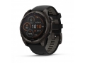Часы Garmin FENIX 8 47mm Solar Sapphire Carbon Gray DLC Titanium with Amp Yellow/Graphite Silicone Band слайд 1