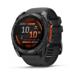Часы Garmin FENIX 8 51mm Amoled Slate Gray with Black Silicone Band