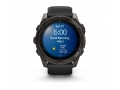 Часы Garmin FENIX 8 51mm Amoled Sapphire Carbon Gray DLC Titanium with Black/Pebble Gray Silicone слайд 6