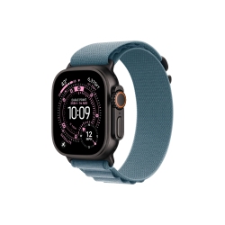 Apple Watch Ultra 3 Black Alpine Loop Light Blue