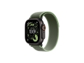 Apple Watch Ultra 3 Black Trail Loop Green/Neon слайд 1