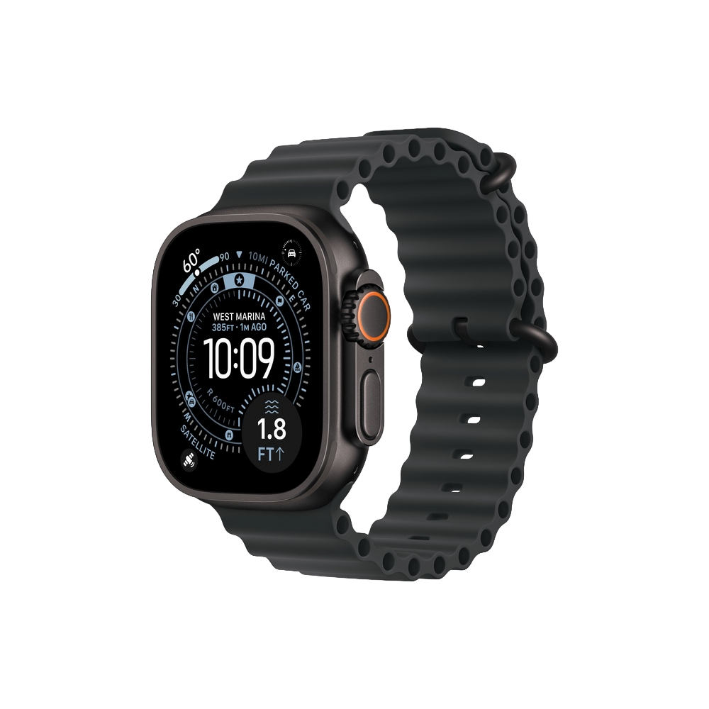 Apple Watch Ultra 3 Black Ocean Loop Black картинка 1
