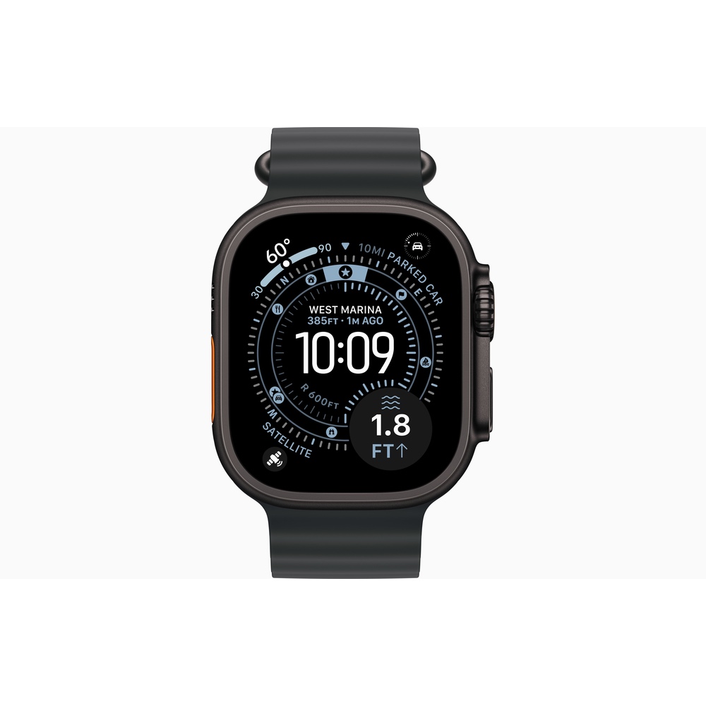 Apple Watch Ultra 3 Black Ocean Loop Black картинка 7