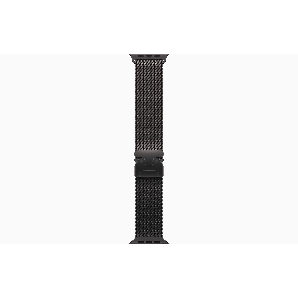 Apple Watch Ultra 3 Black Titanium Milanese Loop Black картинка 8