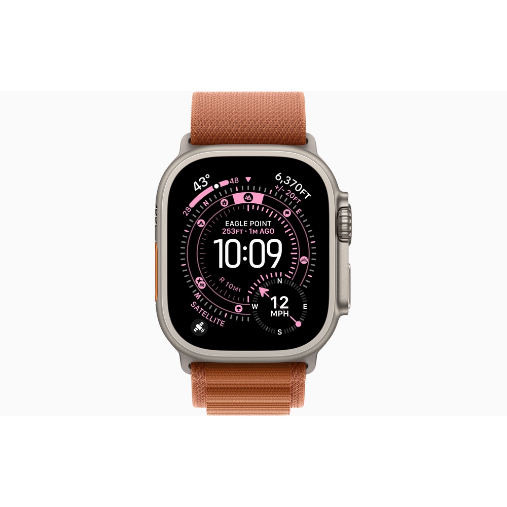 Apple Watch Ultra 3 Natural Alpine Loop Terra Cotta картинка 7