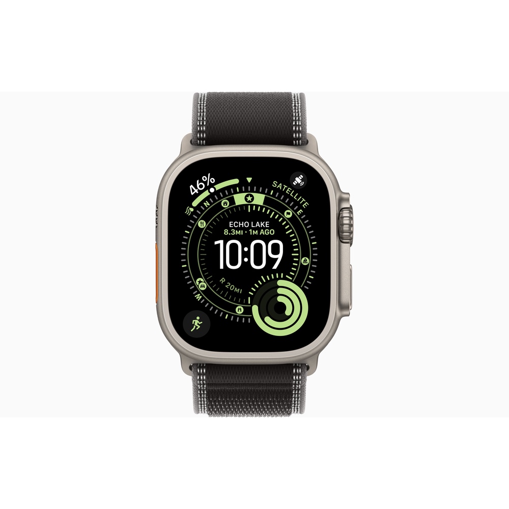 Apple Watch Ultra 3 Natural Trail Loop Black/Charcoal картинка 7