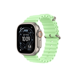 Apple Watch Ultra 3 Natural Ocean Band Neon Green