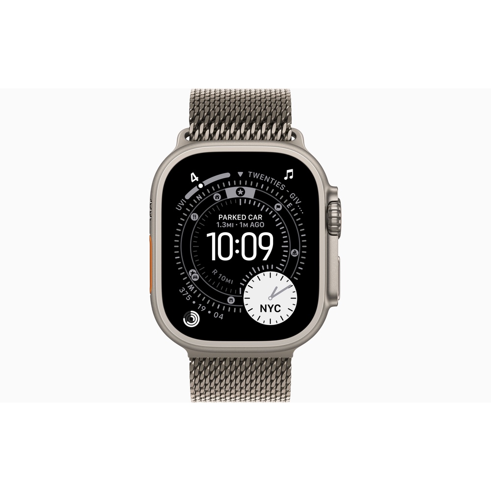 Apple Watch Ultra 3 Natural Titanium Milanese Loop Natural картинка 7