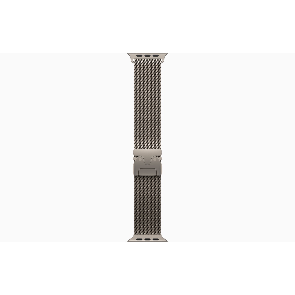 Apple Watch Ultra 3 Natural Titanium Milanese Loop Natural картинка 8