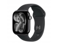 Apple Watch Series 11 42mm Jet Black Aluminum Case with Black Sport Band слайд 1