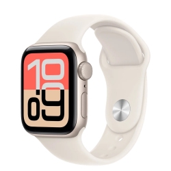 Apple Watch SE 3 40mm Starlight Aluminum Case with Starlight Sport Band