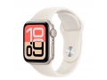 Apple Watch SE 3 40mm Starlight Aluminum Case with Starlight Sport Band слайд 1