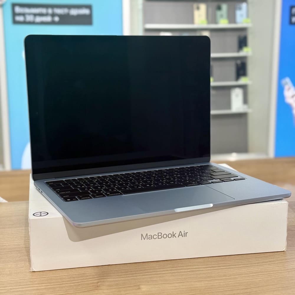 Apple MacBook Air 13'' (16Gb unified memory, 256Gb SSD, M4) Sky Blue картинка 7