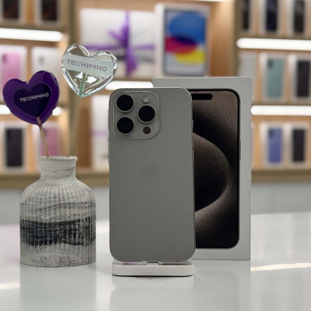 iPhone 16 Pro 256GB Natural Titanium картинка 1