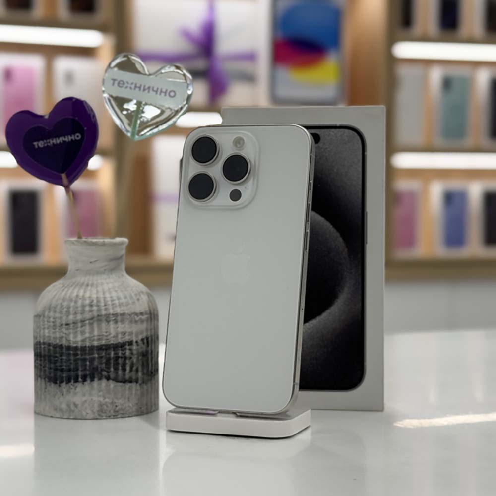 iPhone 16 Pro 256GB White Titanium картинка 1