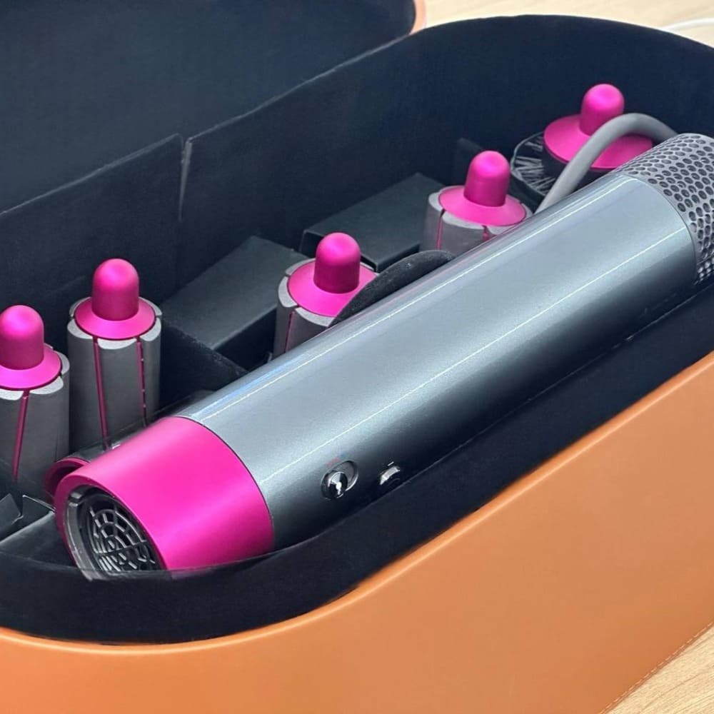 Dyson Airwrap HS01 Complete Long (Фуксия / яркий никель) (с 6-ю насадками + бокс-чехол для длинных волос) картинка 2