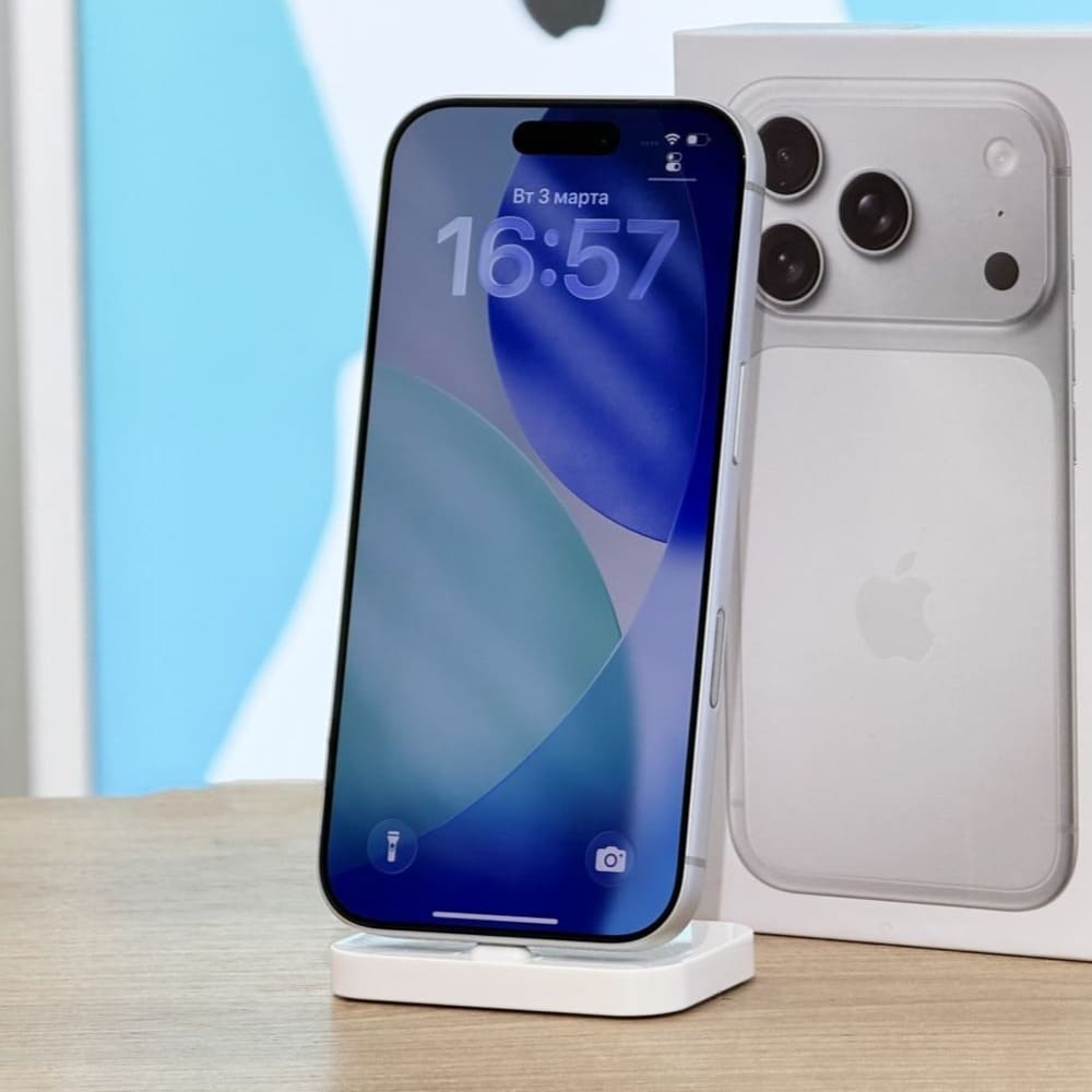 iPhone 17 Pro Max (E-SIM) 256Gb Silver картинка 4
