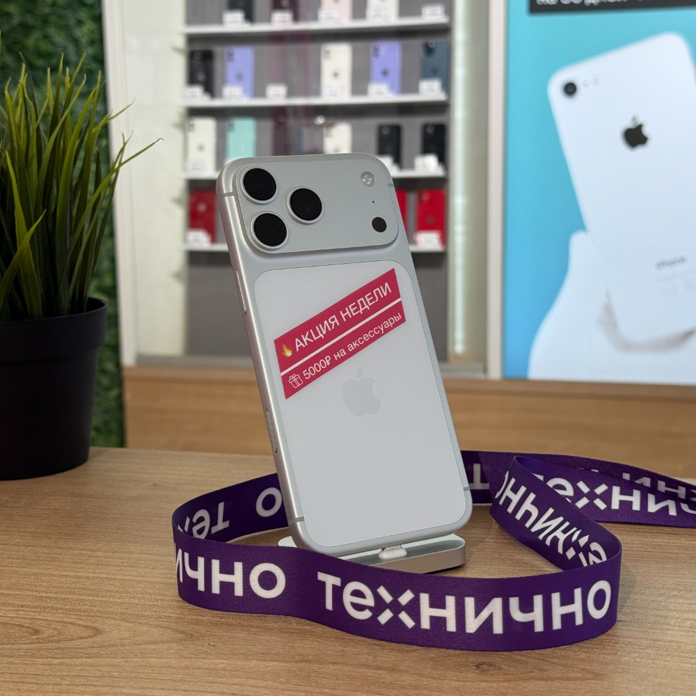 Apple iPhone 17 Pro Max 256Gb Silver (eSim) картинка 1