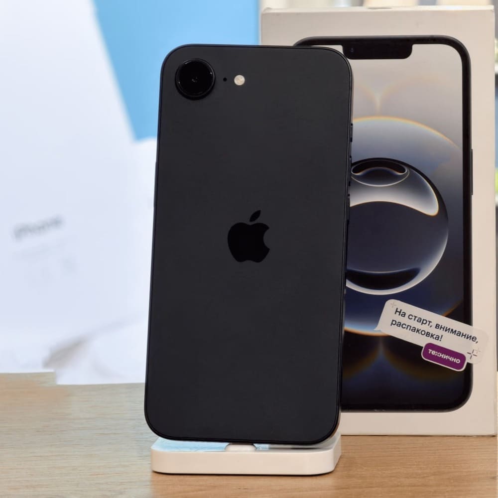 iPhone 16e 128Gb Black картинка 1