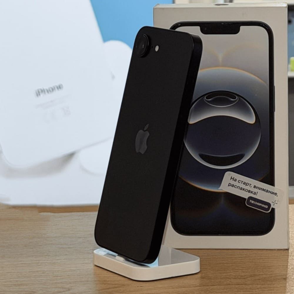 iPhone 16e 128Gb Black картинка 2