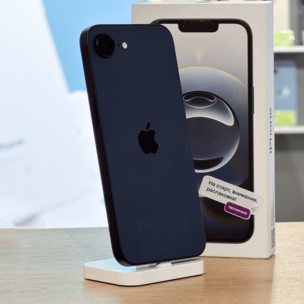 iPhone 16e 128Gb Black картинка 3