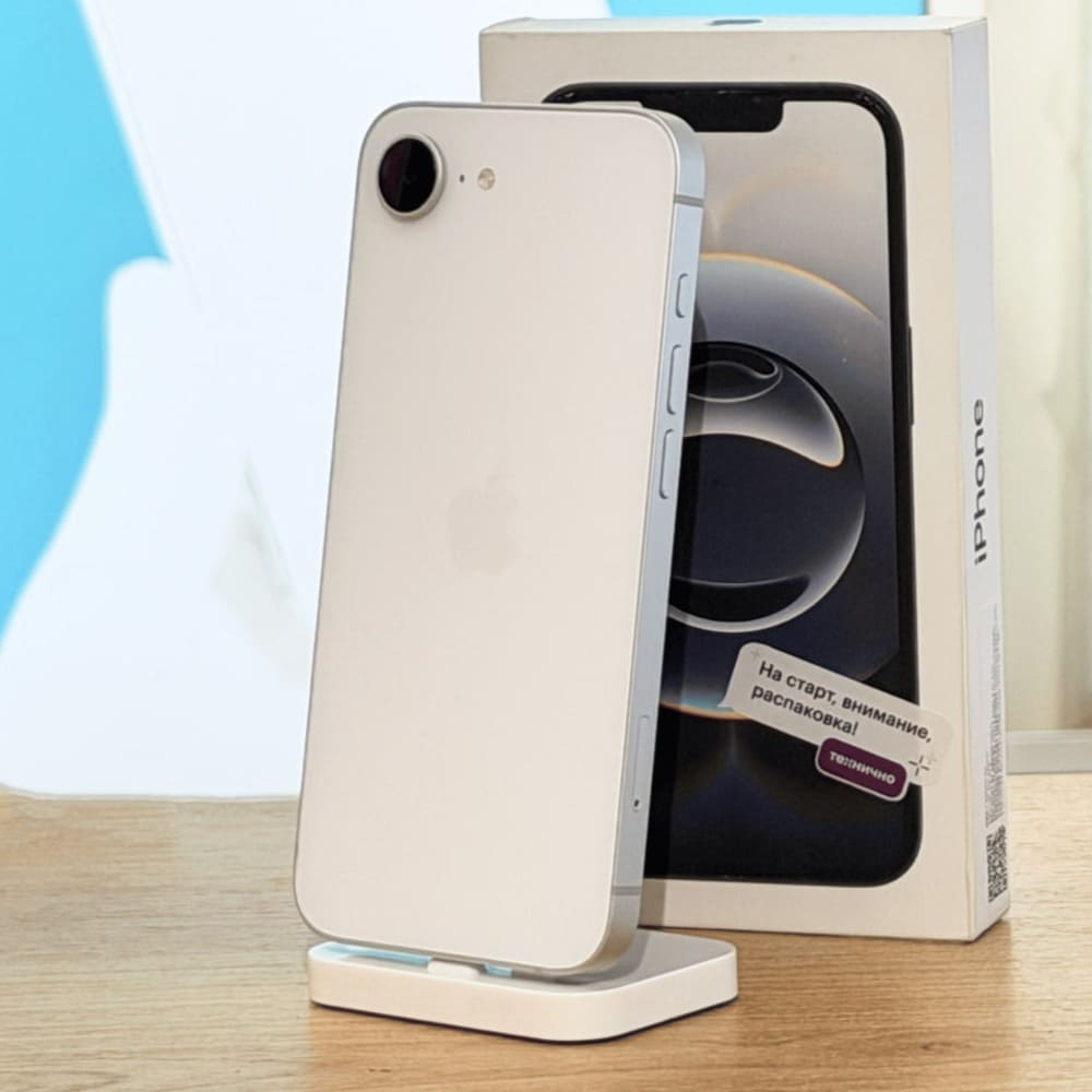 iPhone 16e 128Gb White картинка 2