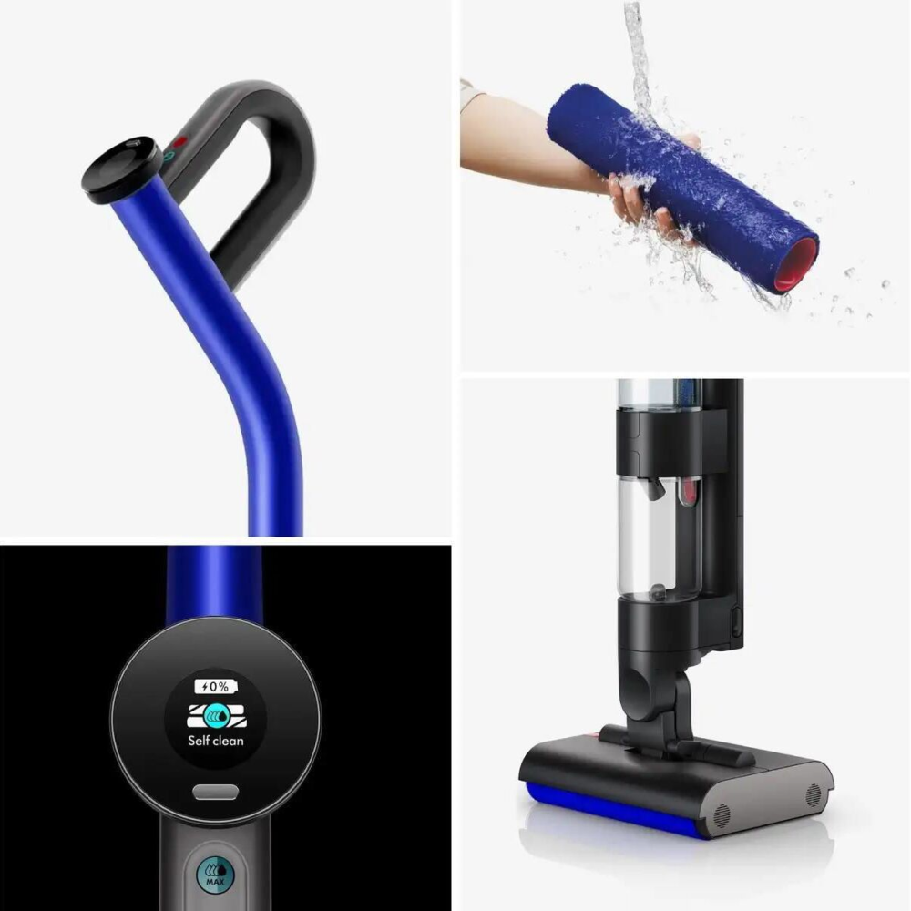 Беспроводной моющий пылесос Dyson Wash G1 (Ultra Blue/Matte Black) картинка 2