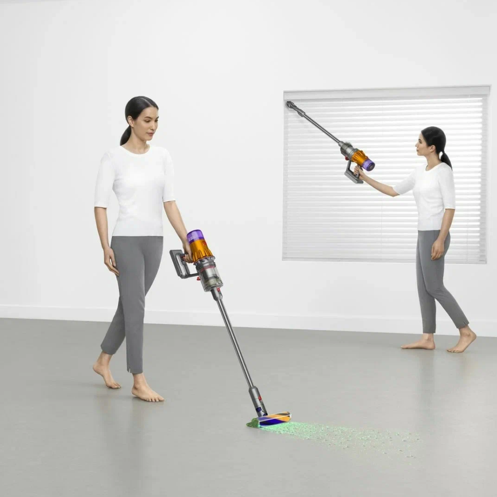 Dyson V12 Detect Slim Absolute (Yellow / Nickel) картинка 9
