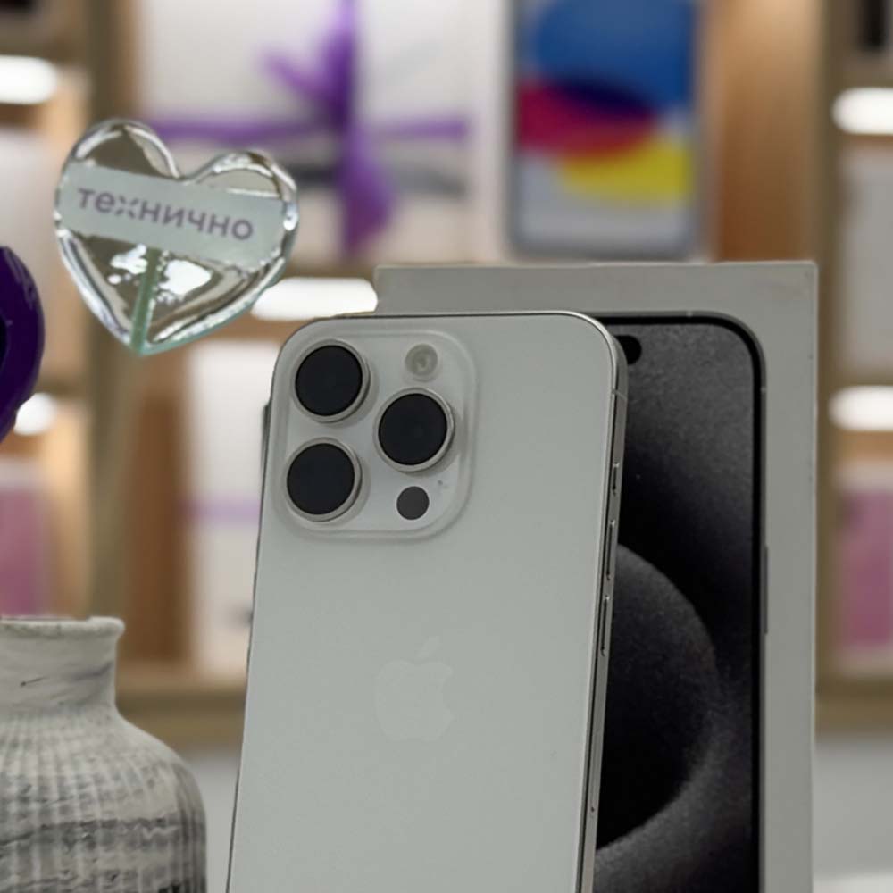 iPhone 15 Pro 128Gb Белый Титан картинка 5