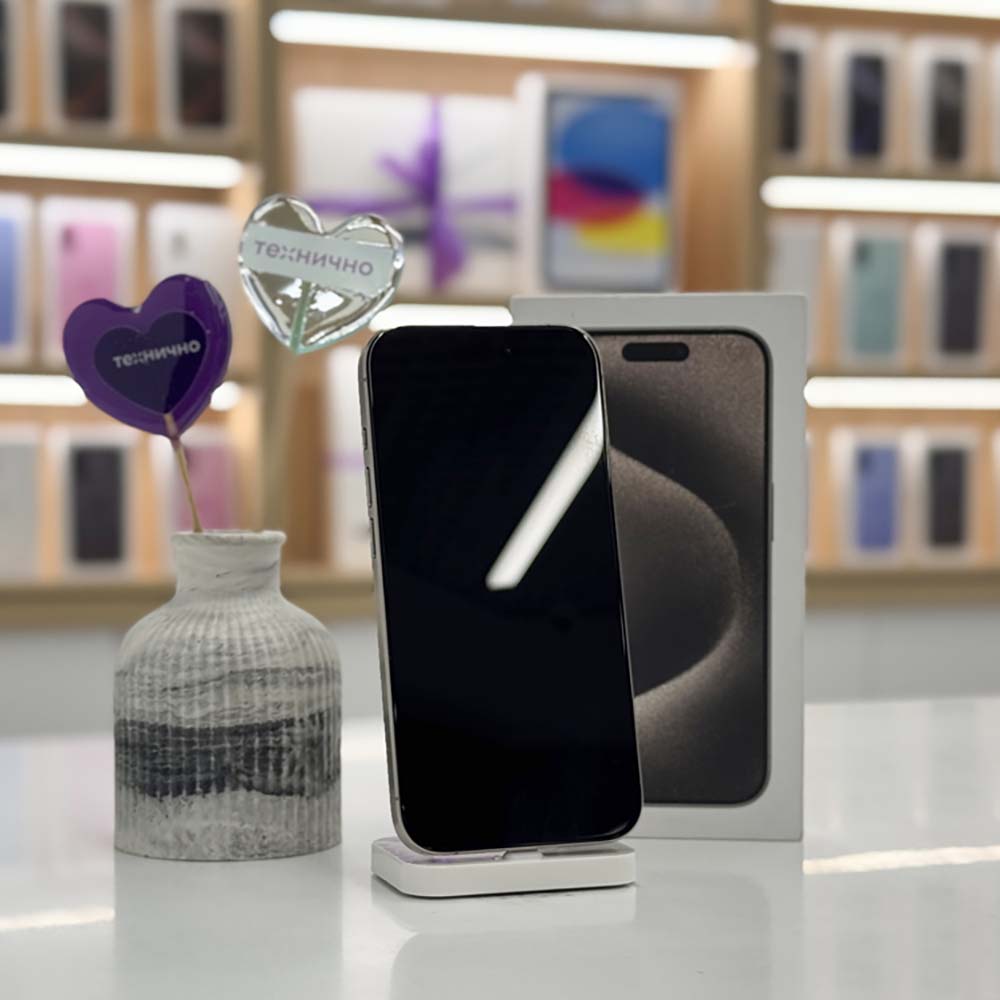 iPhone 15 Pro 256Gb Натуральный Титан картинка 5