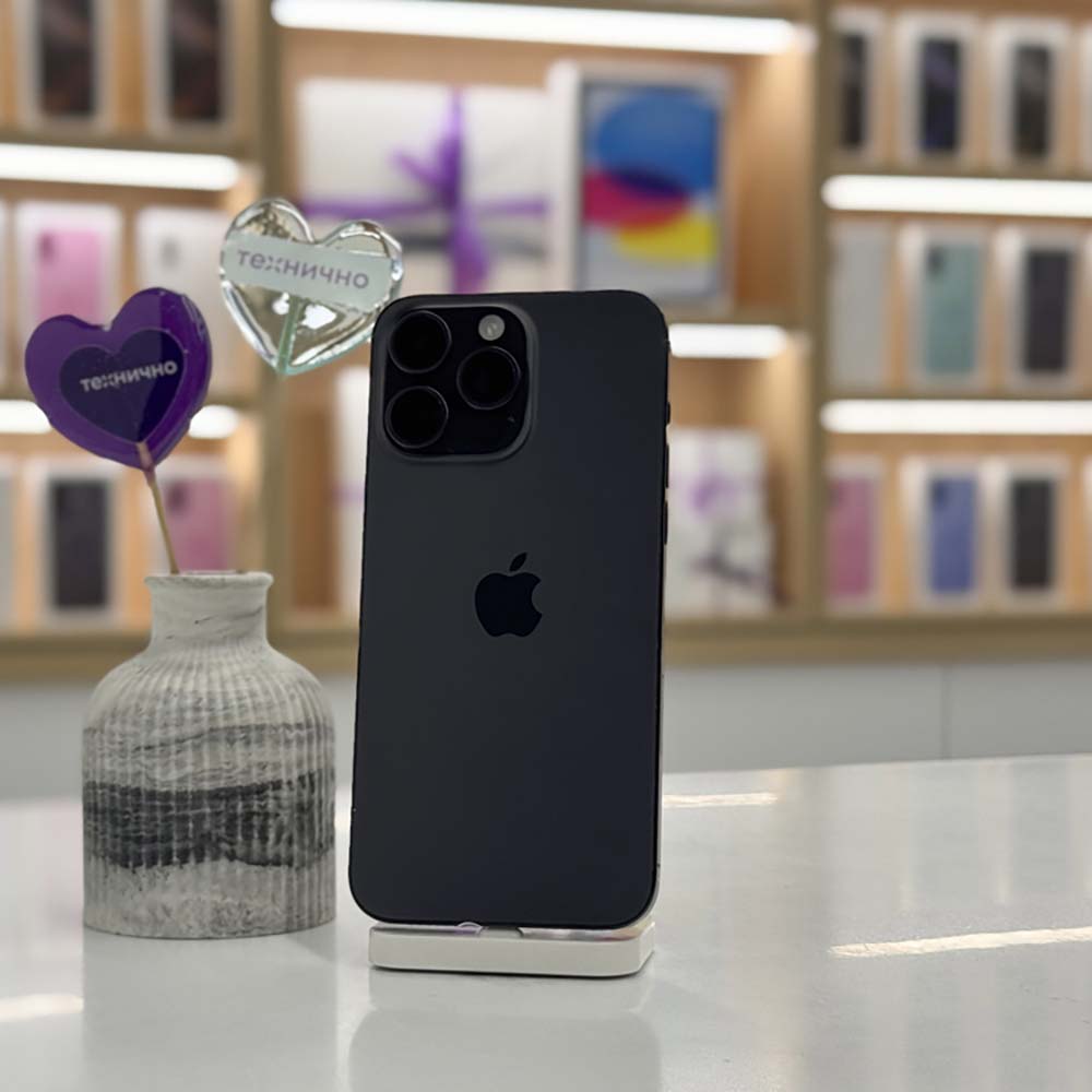 iPhone 15 Pro 256Gb Черный Титан картинка 2