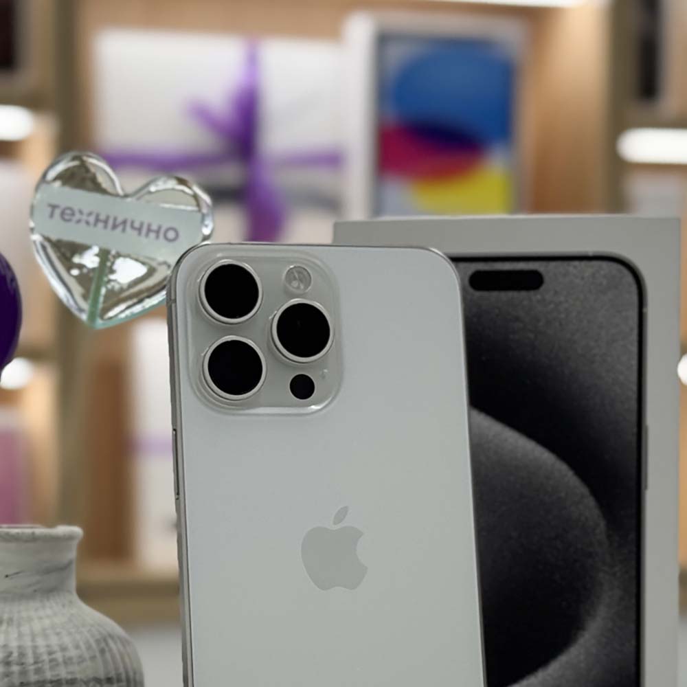 iPhone 15 Pro Max 512Gb Белый Титан картинка 4