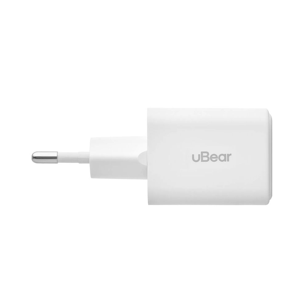 Адаптер питания 2xUSB-C + USB-A, uBear Bridge 100W картинка 2