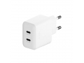 Адаптер питания 2xUSB-C, uBear Motion 45W слайд 1