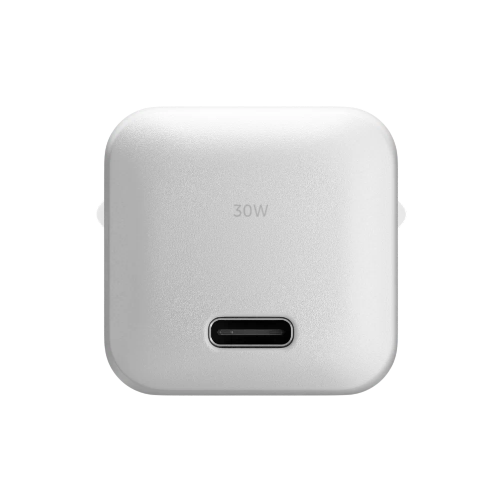 Адаптер питания, Native Union Fast GaN 30W, белый картинка 3