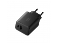 Адаптер питания, Native Union Fast GaN 45W, USB-C/USB-A, черный слайд 1