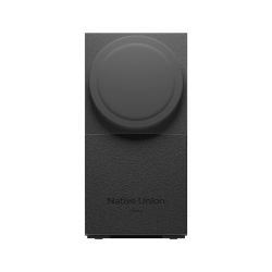 Беспроводное ЗУ Native Union Rise 2 в 1 Magnetic 15W (черный)