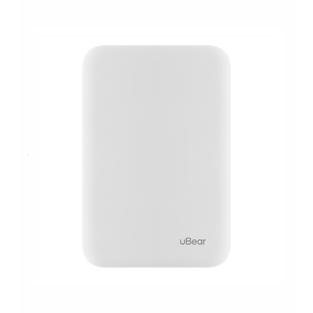 PowerBank uBear Flow Magnetic 5000mAh, белый картинка 1