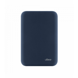 PowerBank uBear Flow Magnetic 5000mAh, темно-синий