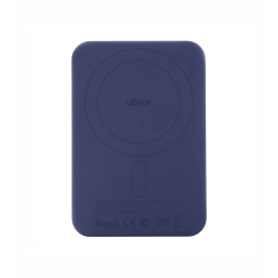 PowerBank uBear Strike Qi 2.2 10000 mAh, тёмно-синий