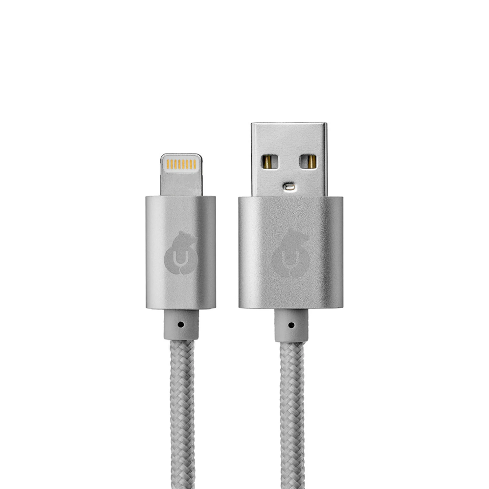 Кабель питания uBear Cord USB/Lightning (серый) картинка 1