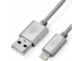 Кабель питания uBear Cord USB/Lightning (серый) слайд 2