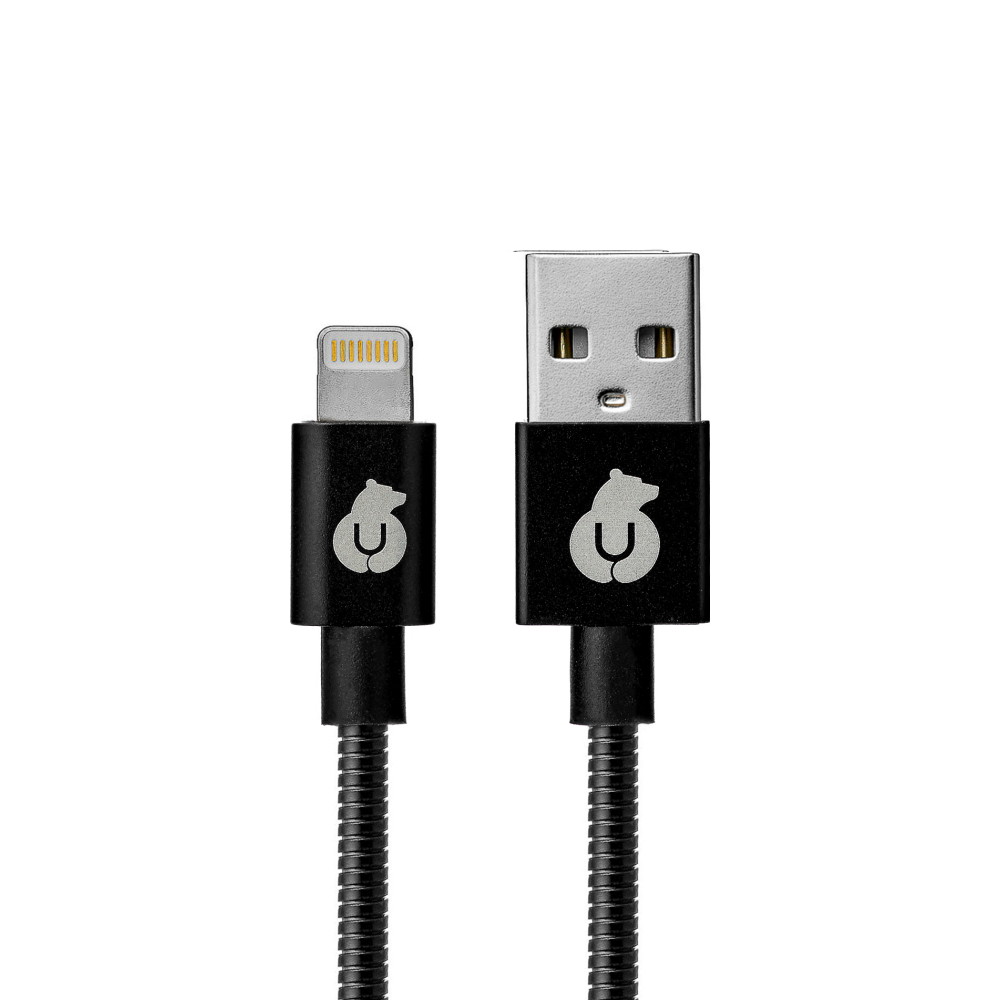 Кабель питания uBear Cord USB/Lightning (черный) картинка 1