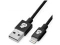 Кабель питания uBear Cord USB/Lightning (черный) слайд 2