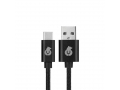 Кабель питания uBear Cord USB/USB-C (черный) слайд 1