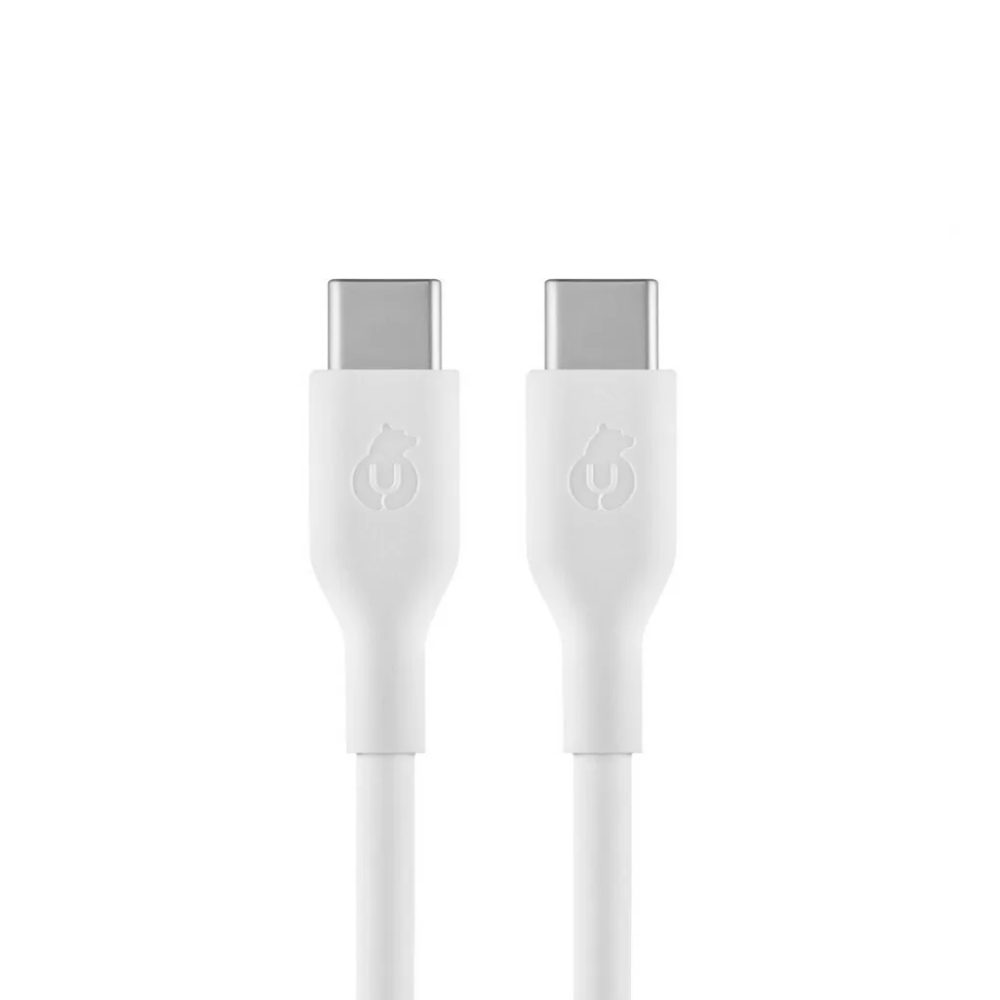 Кабель питания uBear Life USB-C/USB-C (белый) картинка 1
