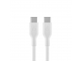 Кабель питания uBear Life USB-C/USB-C (белый) слайд 1